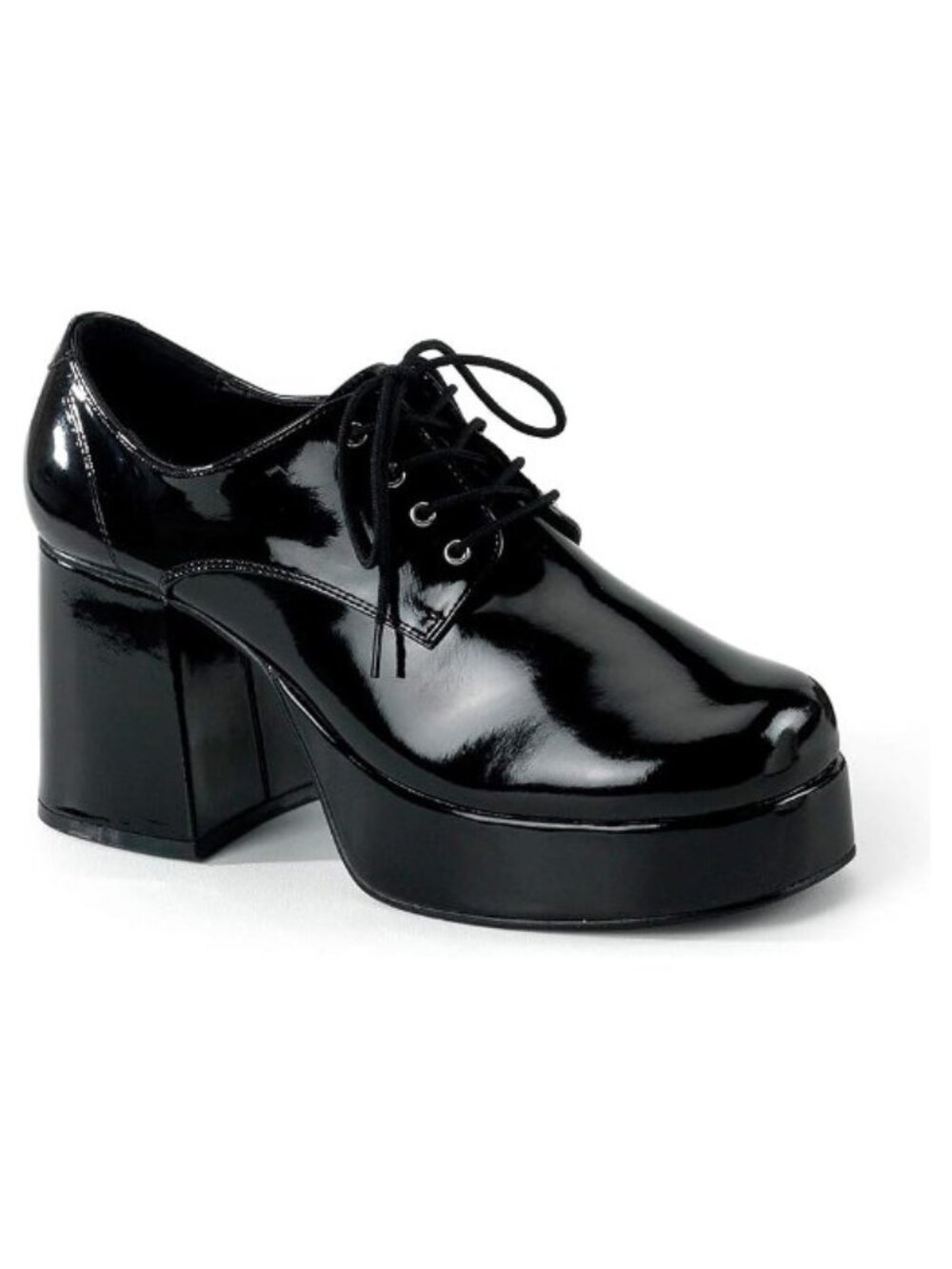 Morris Costumes Men S Patent Leather Platform Shoe